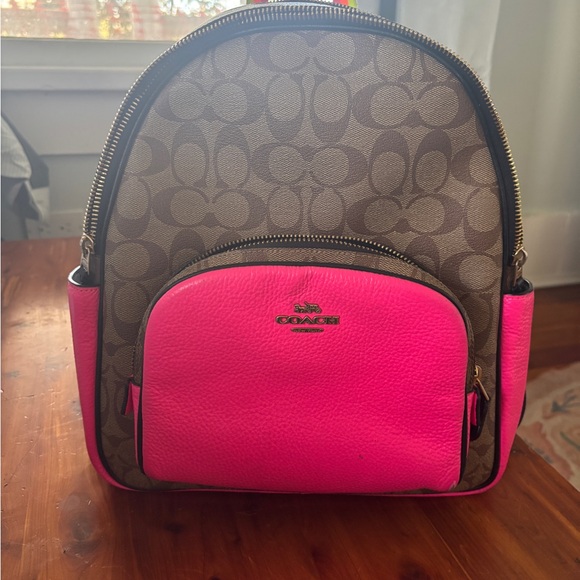 Coach Handbags - Coach vibrant neons backpack